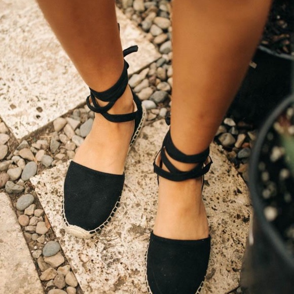 Last Pair๐จLace-Up Espadrilles Sandals - Picture 2 of 7